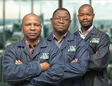 Image of technicians at TACS laboratories
